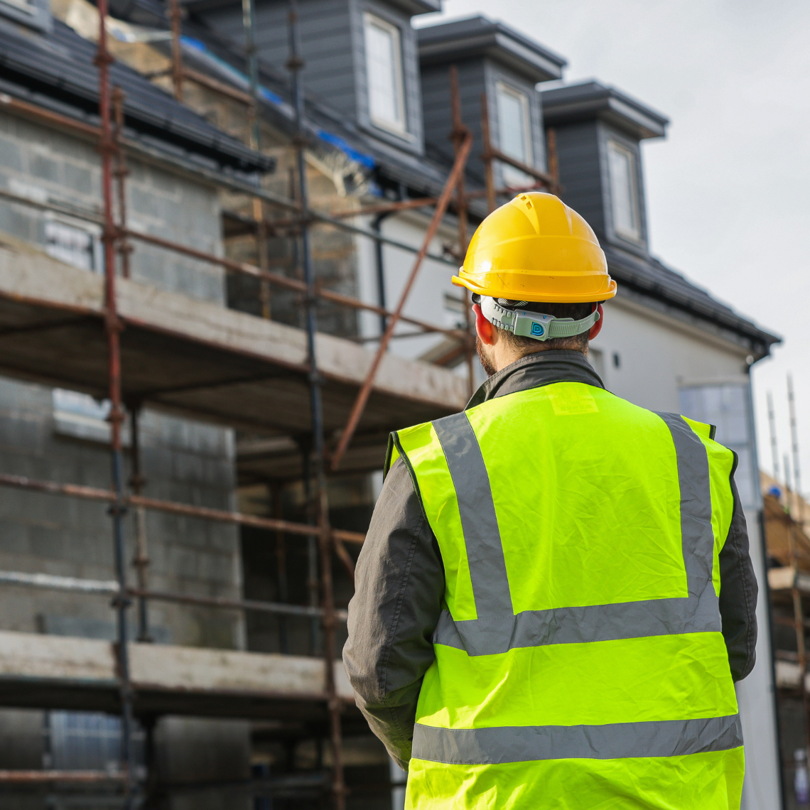Back of construction worker 1140x1140px