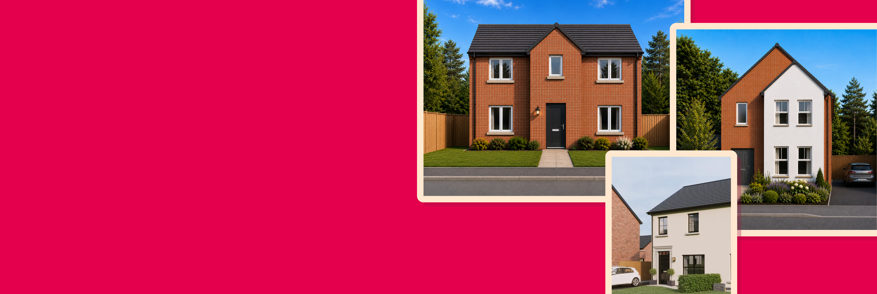 Homes only available through co