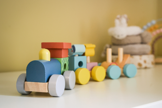 Childs toy train