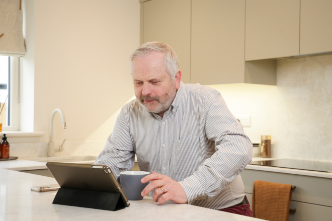 Eugene in kitchen 900x600px