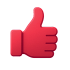 Thumbs Up Navigation Icon